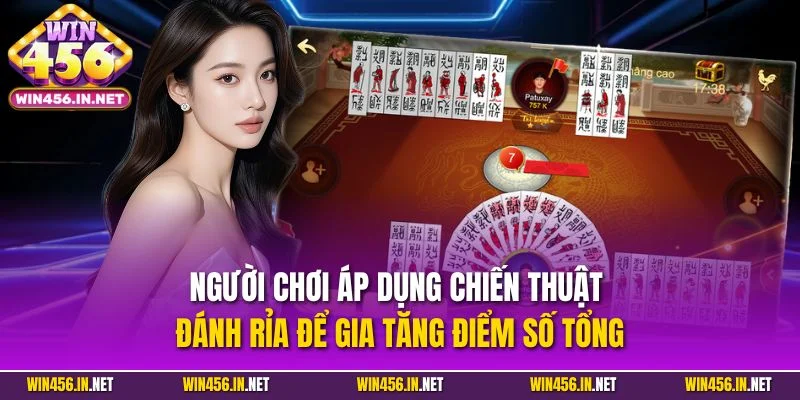 Đánh Chắn Online - Mẹo Chơi Rinh Thưởng Khủng Tại Win456 5 Người chơi áp dụng chiến thuật đánh rỉa để gia tăng điểm số tổng
